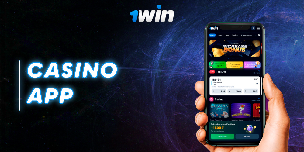 El casino 1Win ofrece una aplicación móvil compatible con Android e IOS para mayor comodidad de los usuarios